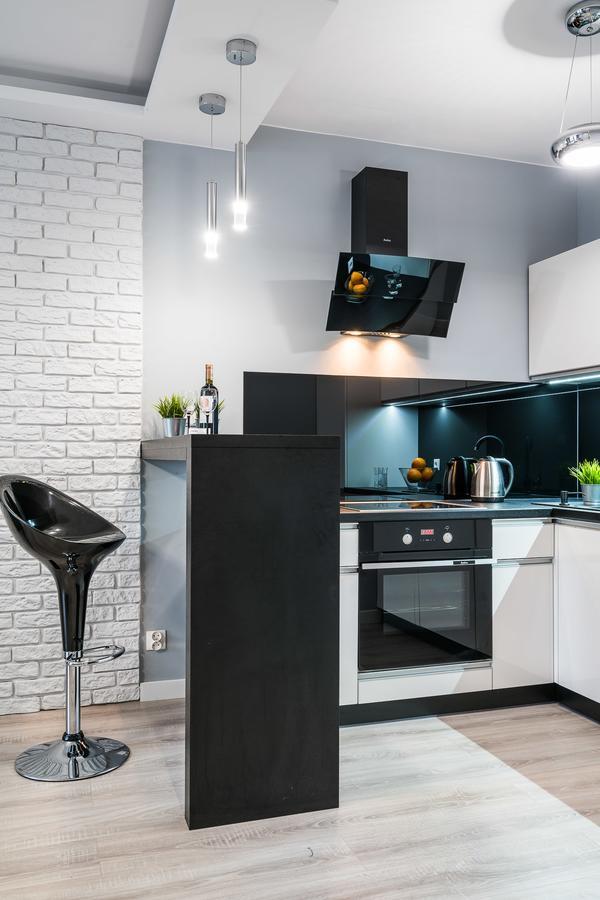 Ferienwohnung RentPlanet - Odra Tower Breslau Exterior foto